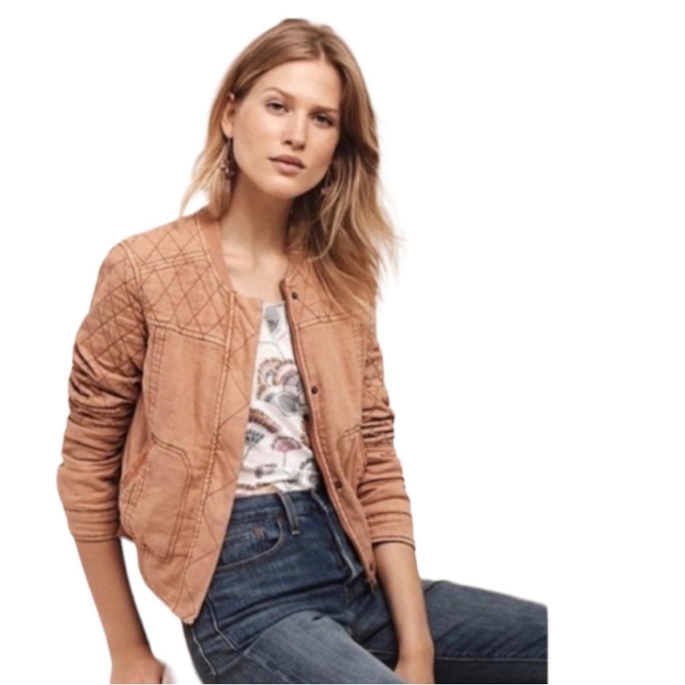 Hei Hei for Anthropologie Itinerary Bomber Jacket